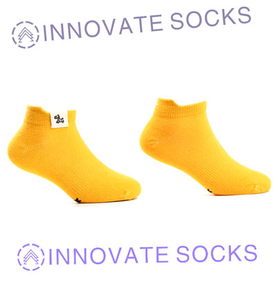 Algodão Ribbed Quart Custom Kids Socks For Girls and Boys