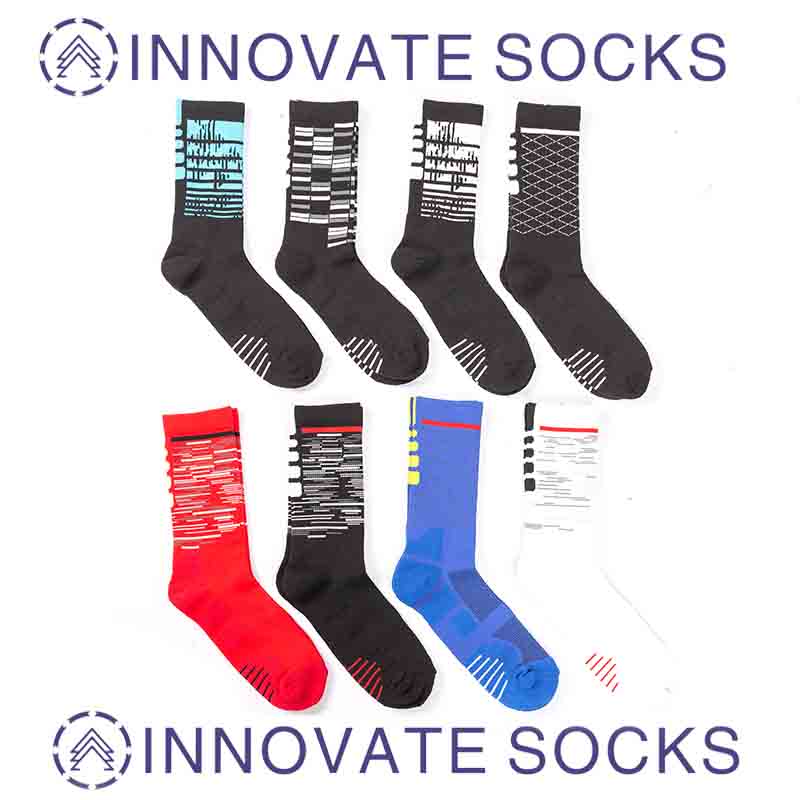 Logótipo profissional personalizado “Sport Socks Basketball Sock Elite Breathable Running Fitness”