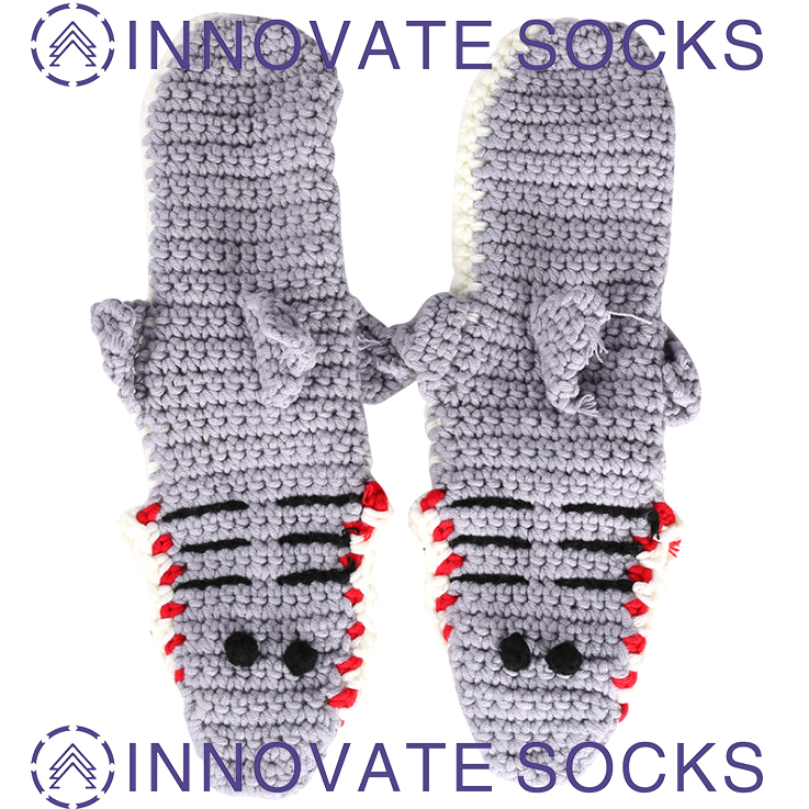 Shark Shape Socks Fashion Floor Hot Crocodilo Home Warm Socks