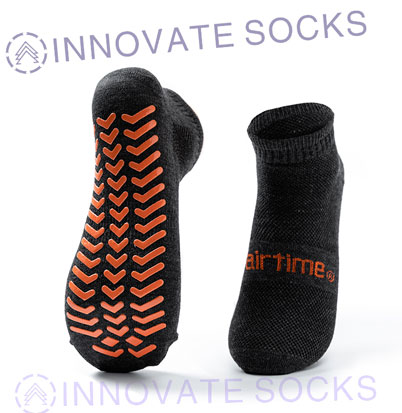Airtime Ankle Anti- Skid Grip Trampoline Park Socks