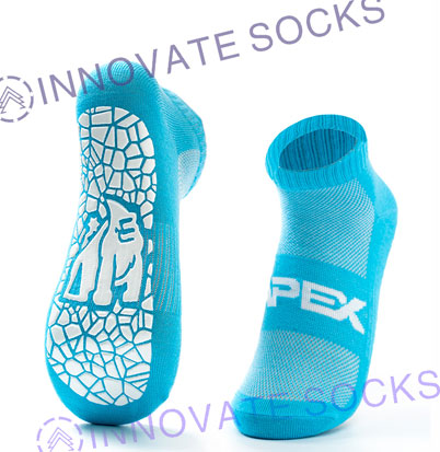 Apex Ankle Anti- Skid Grip Trampoline Park Socks