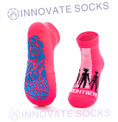 Frontier Ankle Anti-Skid Grip Trampoline Park Socks