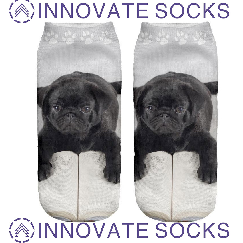 Novas meias impressas 3D Animal Socks