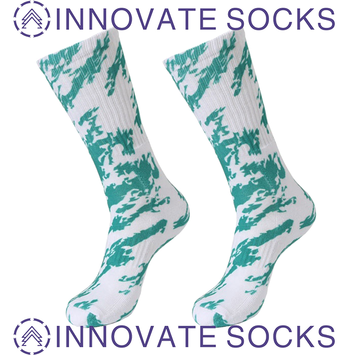 Sublimação Meias Personalizadas de Impressão Digital Socks
